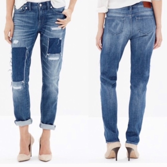 Madewell Patch Slim Boy Jean